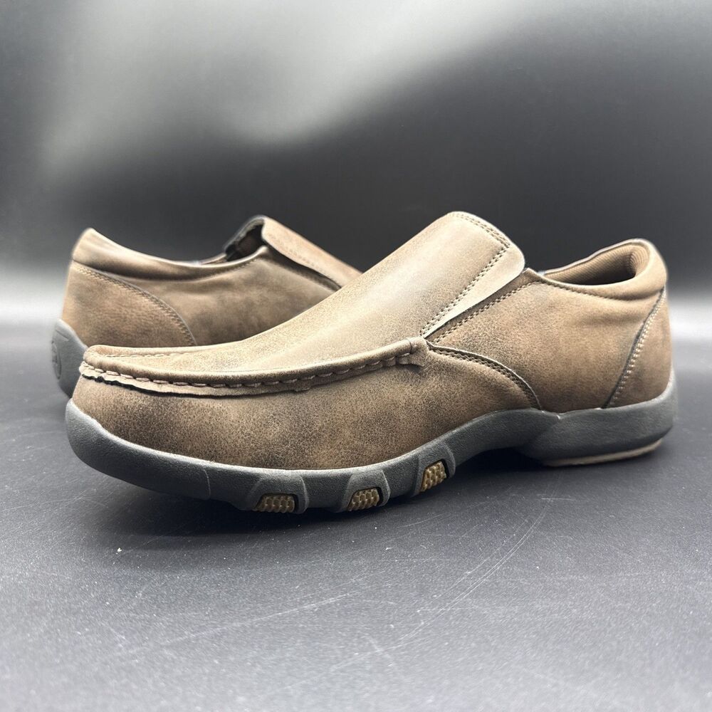 NWT Roper Men’s Brown Slip Ons Size 9 Style 09-020-0191-9529